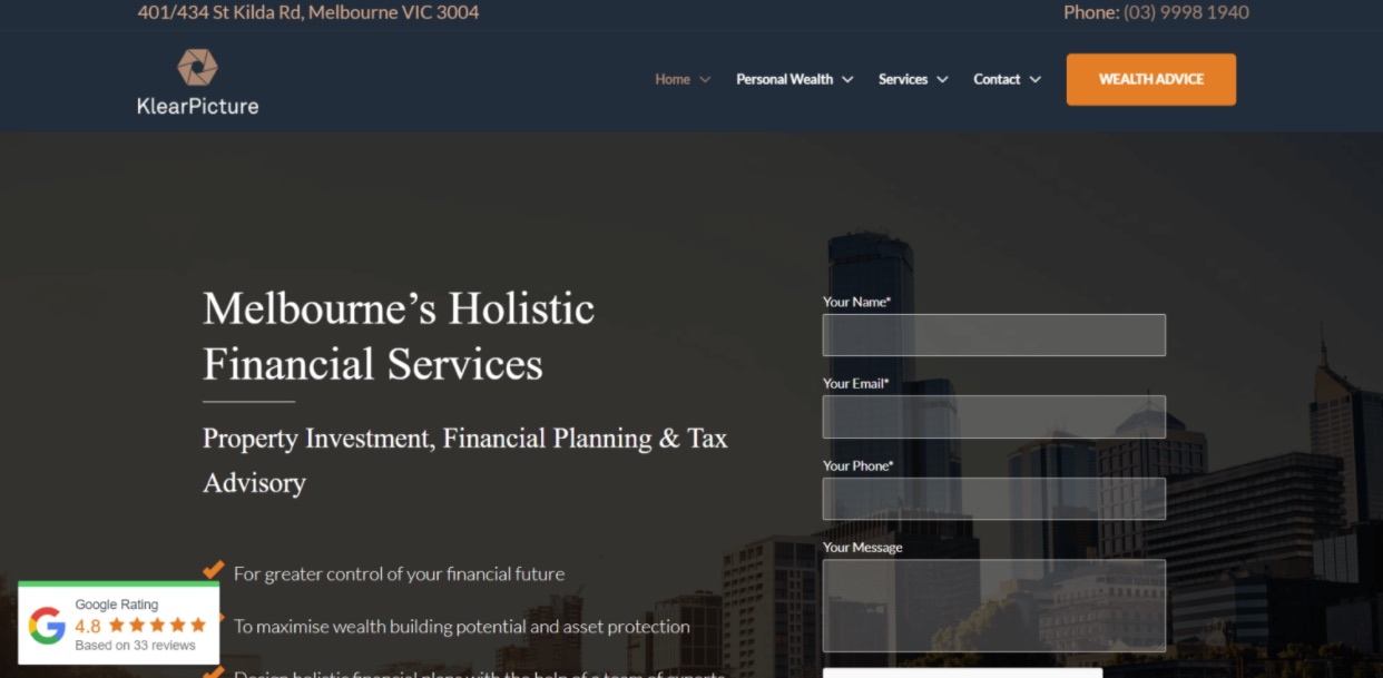 Klear Picture Financial Planners & Advisors Melbourne