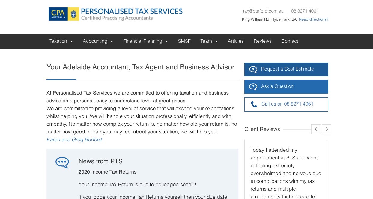 Personalised Tax Services Australia
